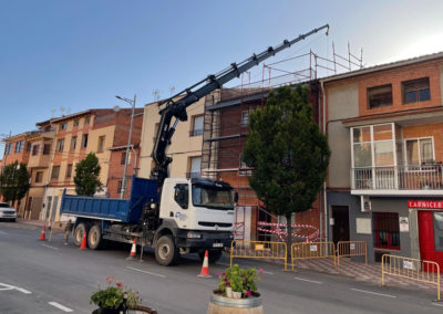 Cambio cubierta vivienda en Monreal